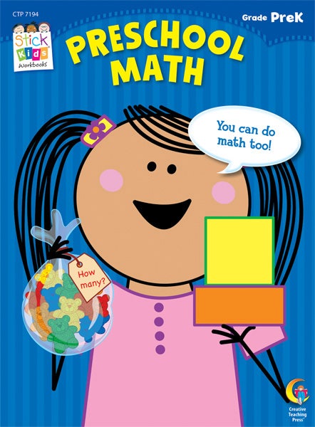 Preschool Math Stick Kids Workbook Ebook