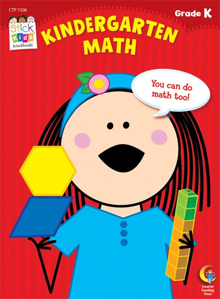 Kindergarten Math Stick Kids Workbook Ebook