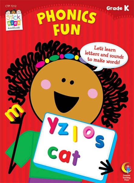 Phonics Fun Stick Kids Workbook: Kindergarten Ebook