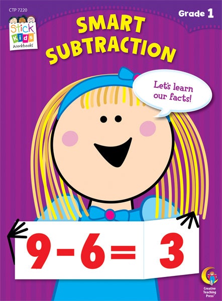 Smart Subtractions Stick Kids Workbook: Grade 1 Ebook