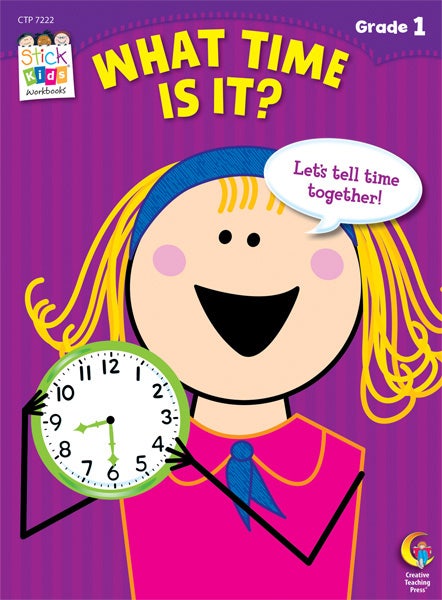 What Time Is It? Stick Kids Workbook: Grade 1 Ebook