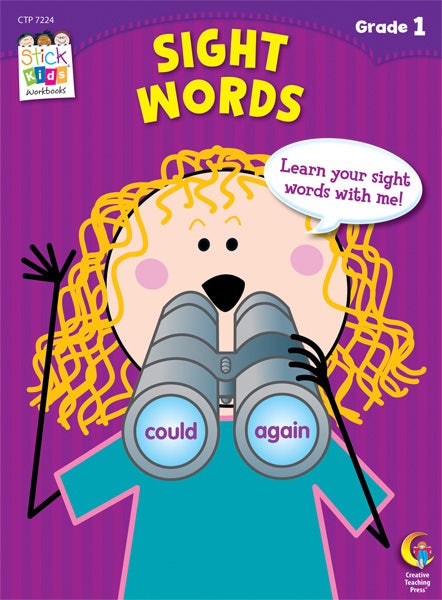 Sight Words Stick Kids Workbook: Grade 1 Ebook