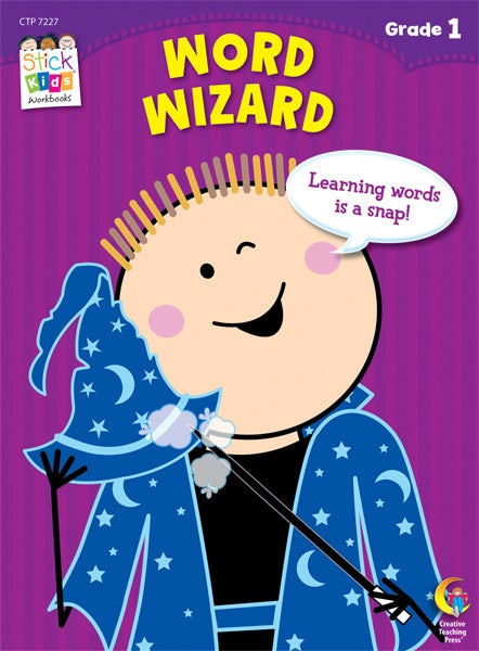 Word Wizard Stick Kids Workbook: Grade 1 Ebook
