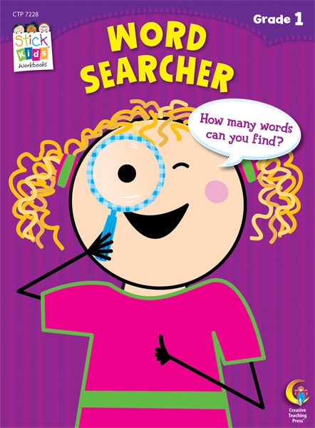 Word Searcher Stick Kids Workbook: Grade 1 Ebook