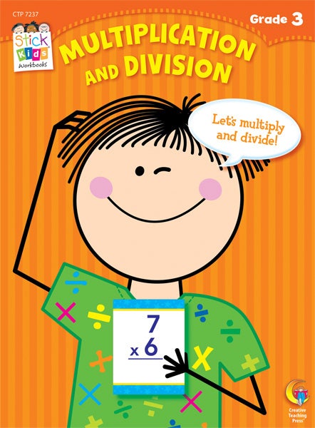 Multiplication and Division Stick Kids Workbook: Grade 3 Ebo