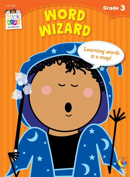 Word Wizard Stick Kids Workbook: Grade 3 Ebook
