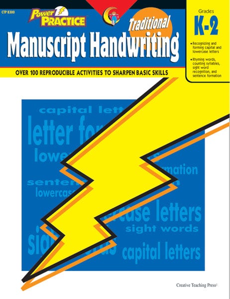 Traditional Manuscript Handwriting Power Practice Series