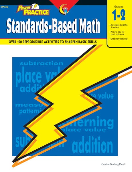 Gr 1-2 Standards-based Math Power Practice Series Ebook