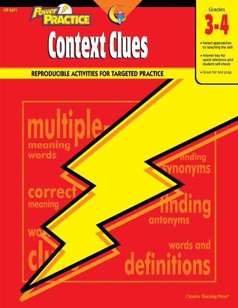 Gr 3-4 Context Clues Language Power Practice Ebook