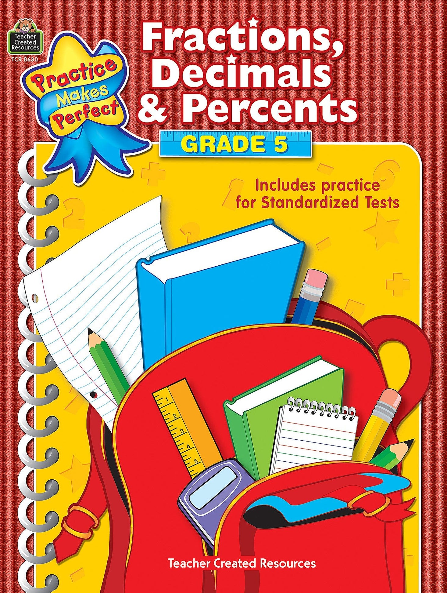 Fractions Decimals & Percents Grade 5 Ebook