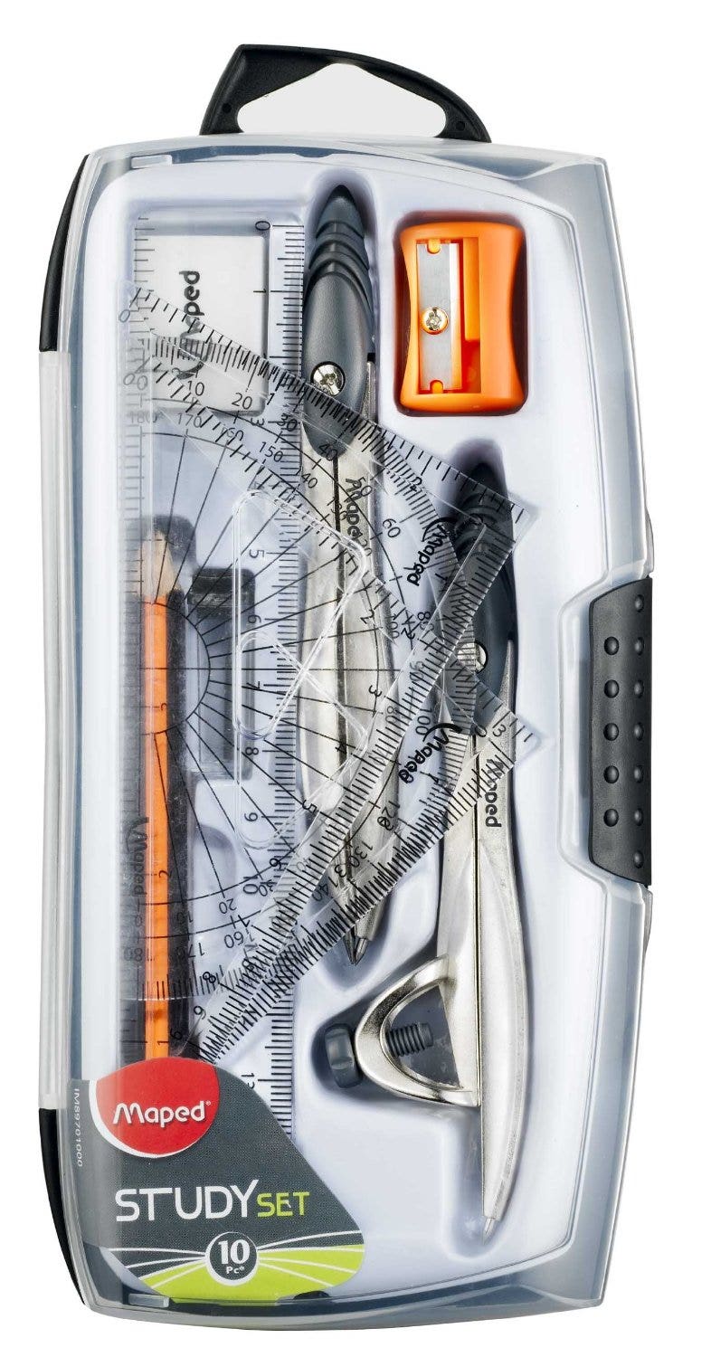 10-Piece Geometry Study Set