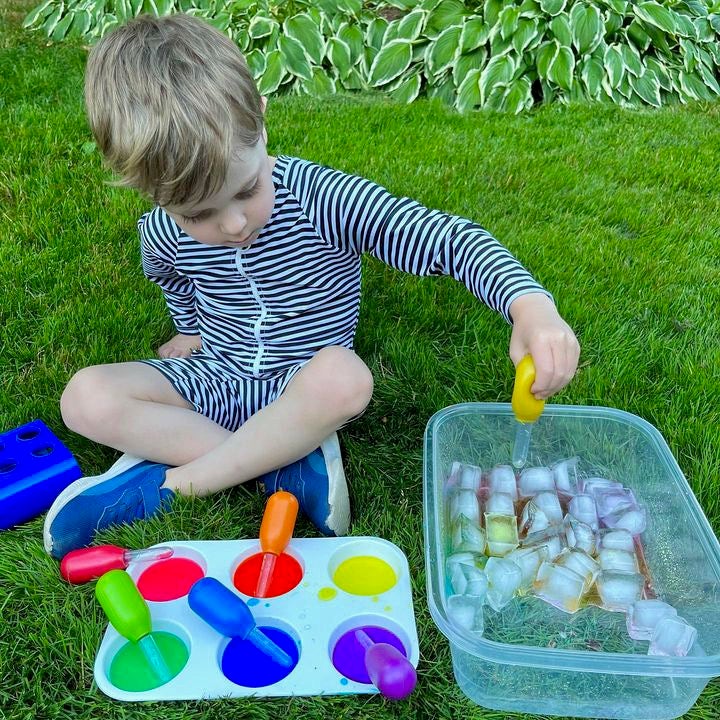 Primary Science Jumbo Eyedroppers with Stand