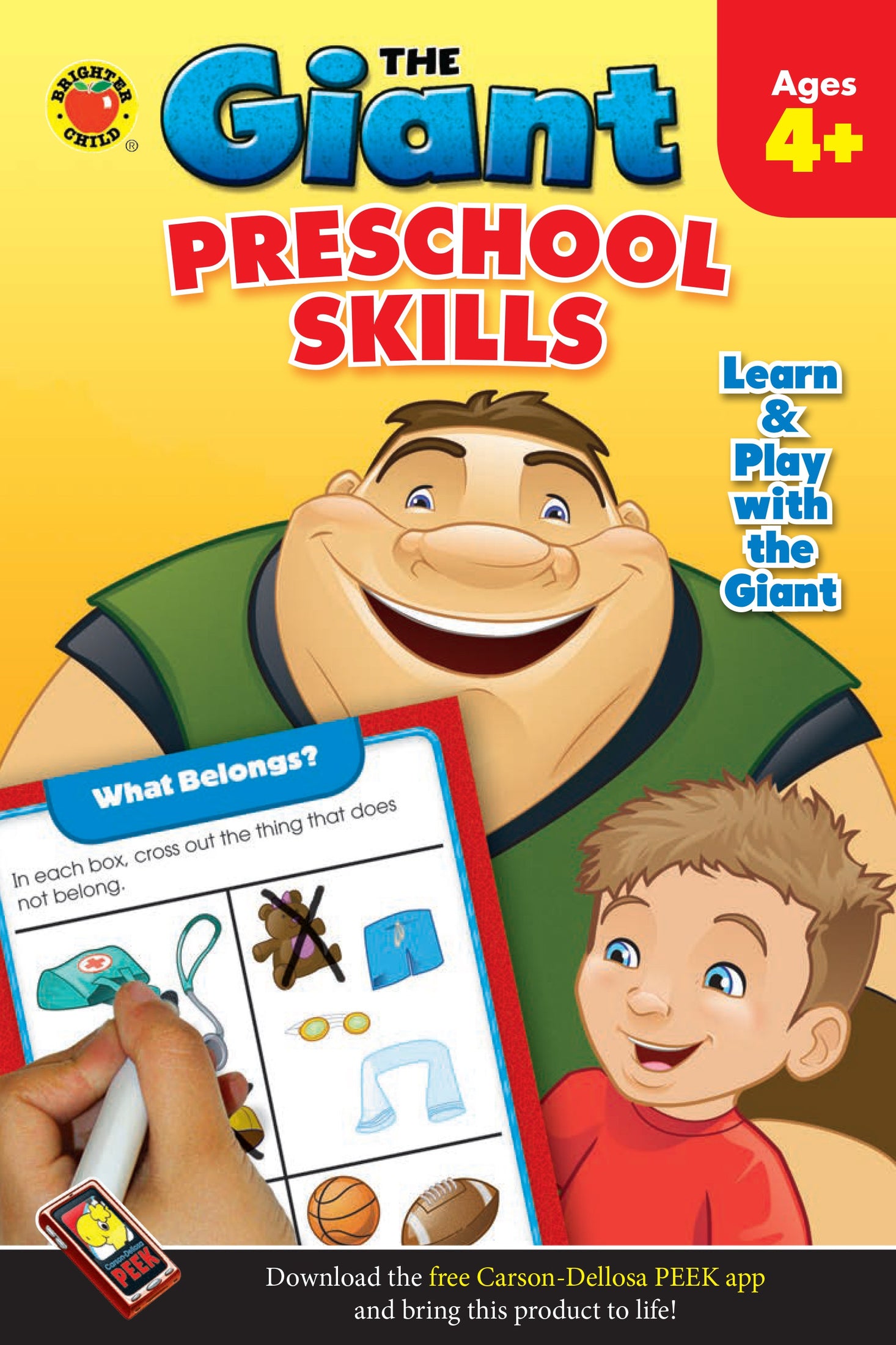 The Giant: Preschool Skills Ebook