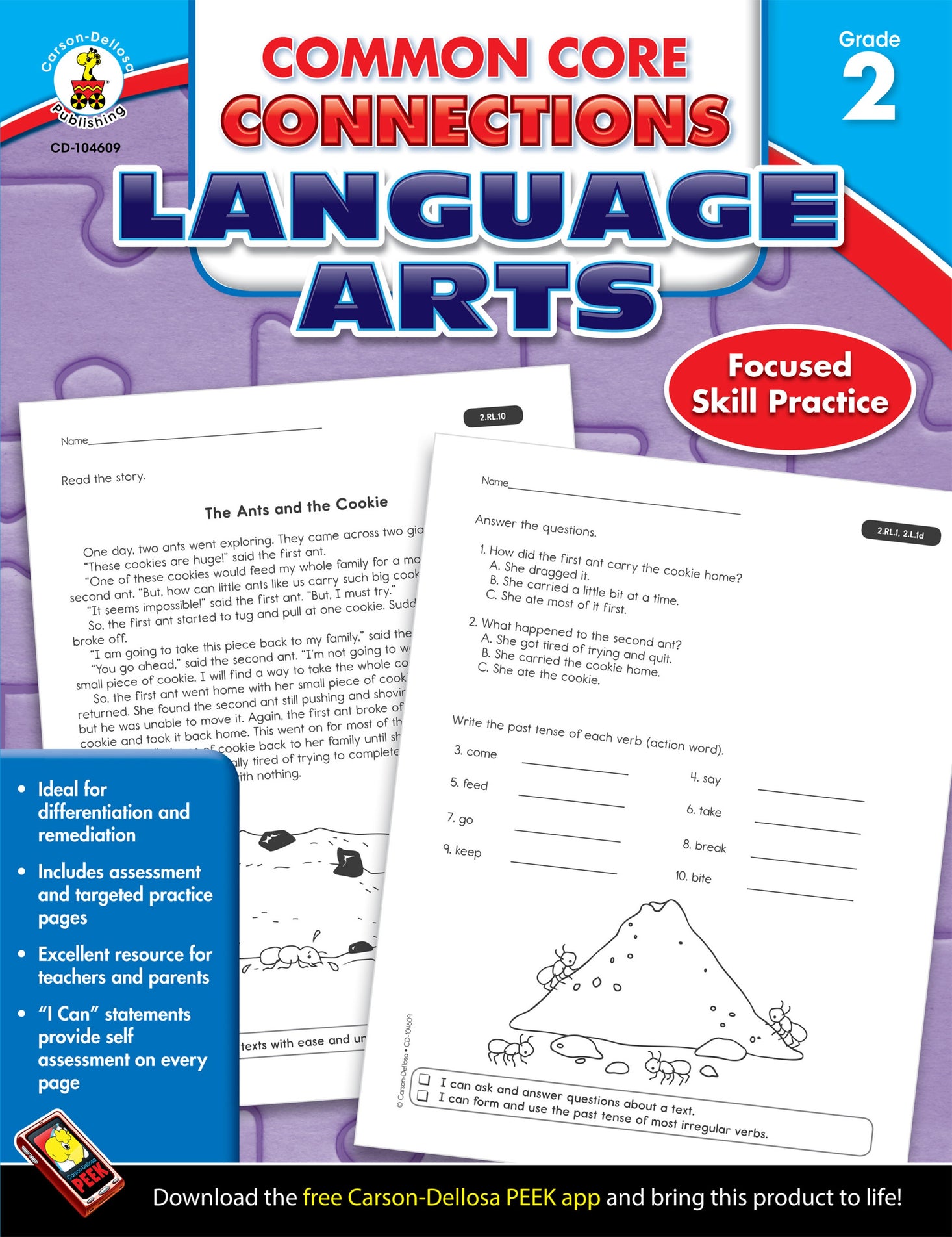 Common Core Connections Language Arts: Grade 2 Ebook