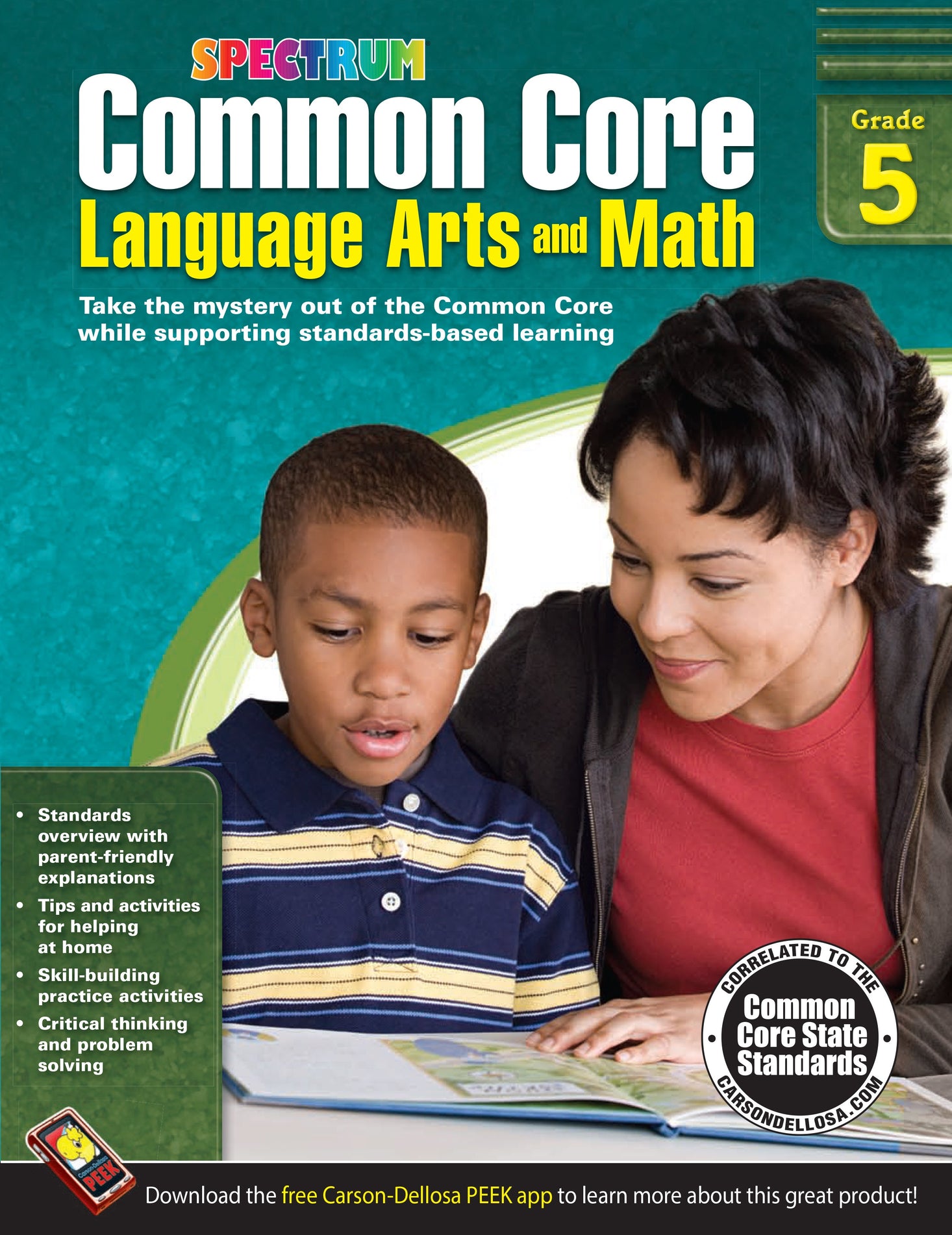 Common Core Language Arts And Math Grade 5 (ebook) Ebook