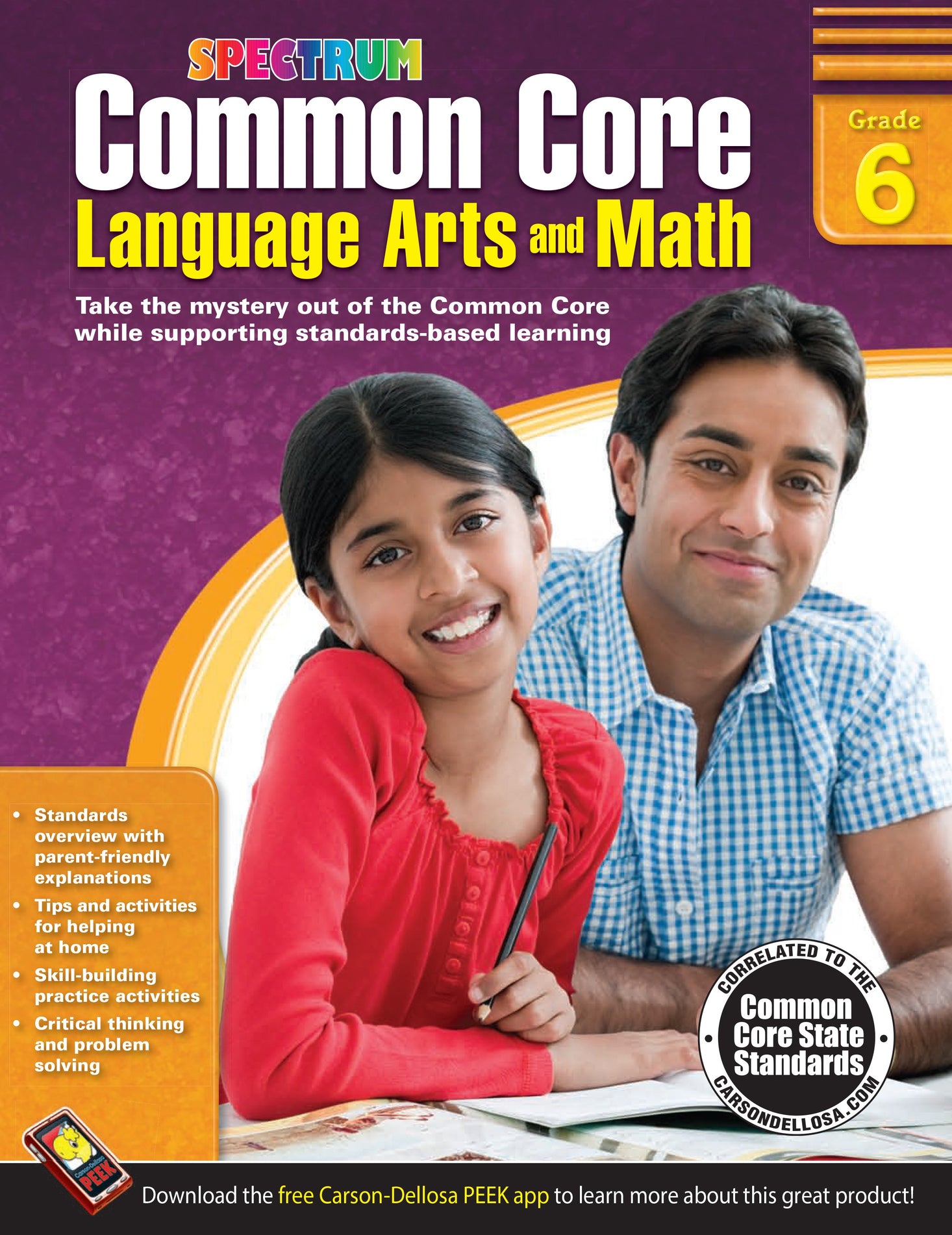 Common Core Language Arts And Math Grade 6 (ebook) Ebook
