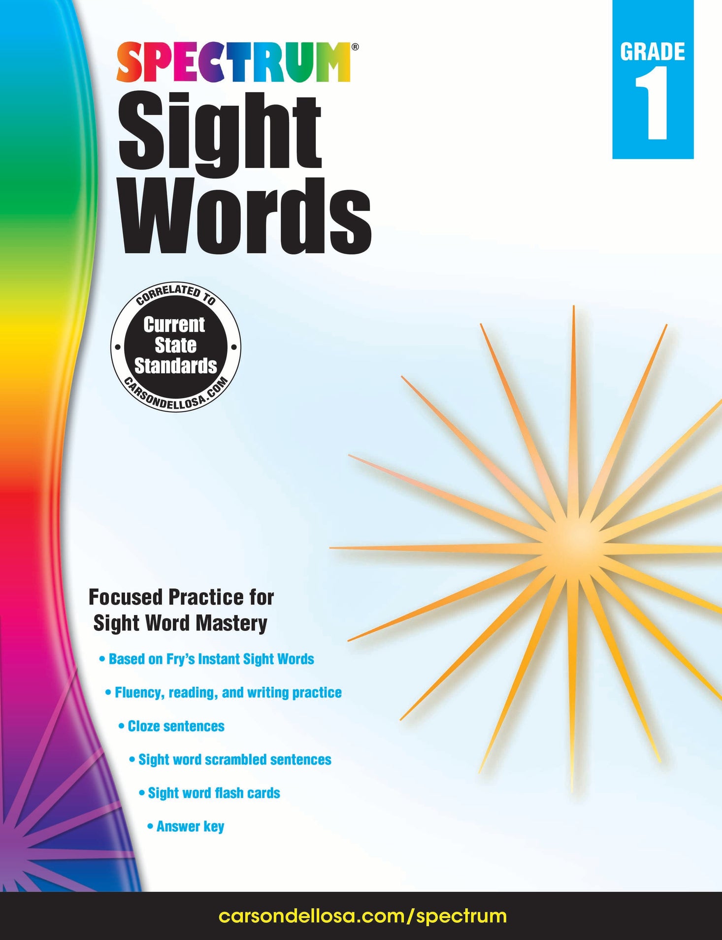 Spectrum Sight Words Grade 1 Ebook