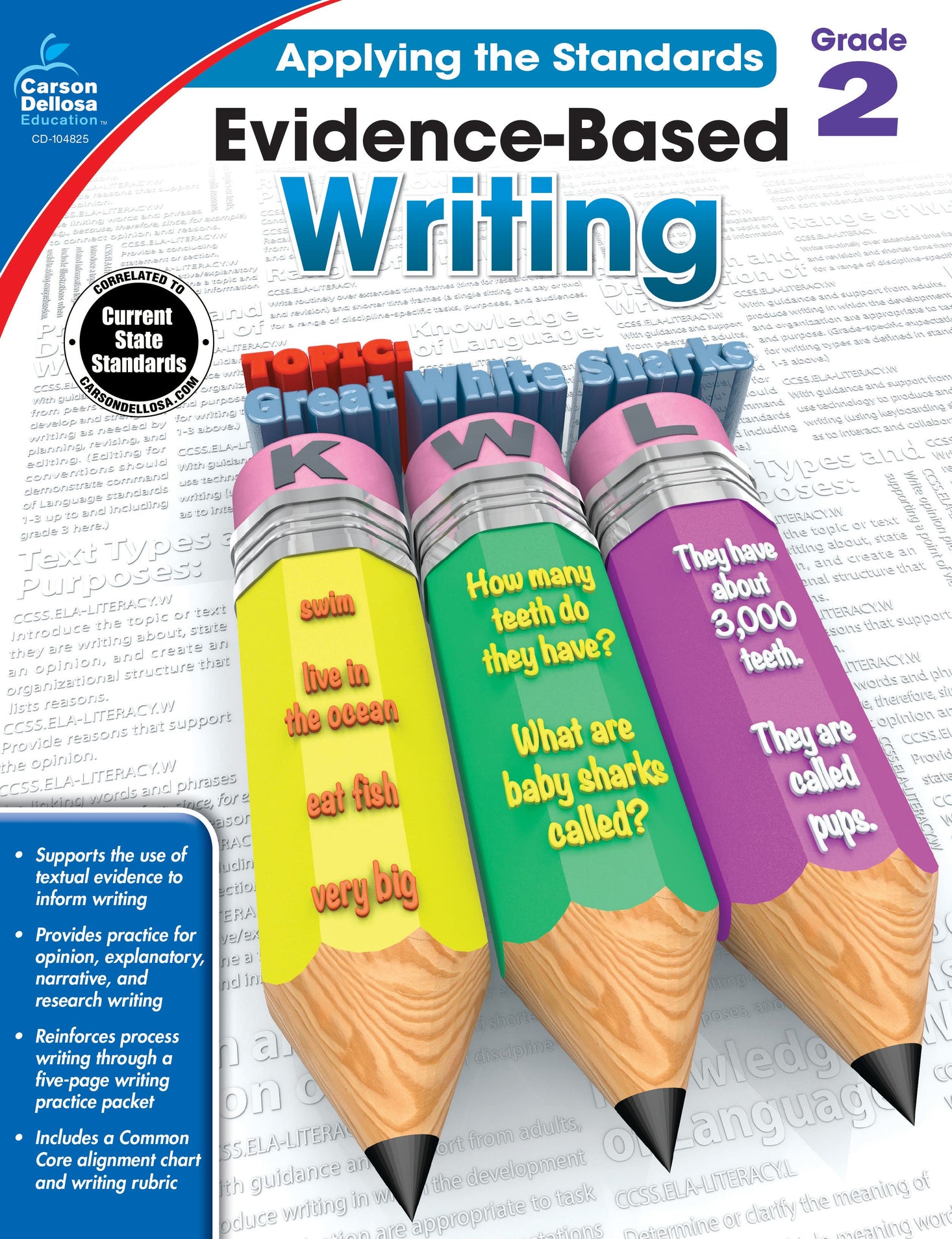 Evidence-Based Writing Grade 2 (ebook) Ebook