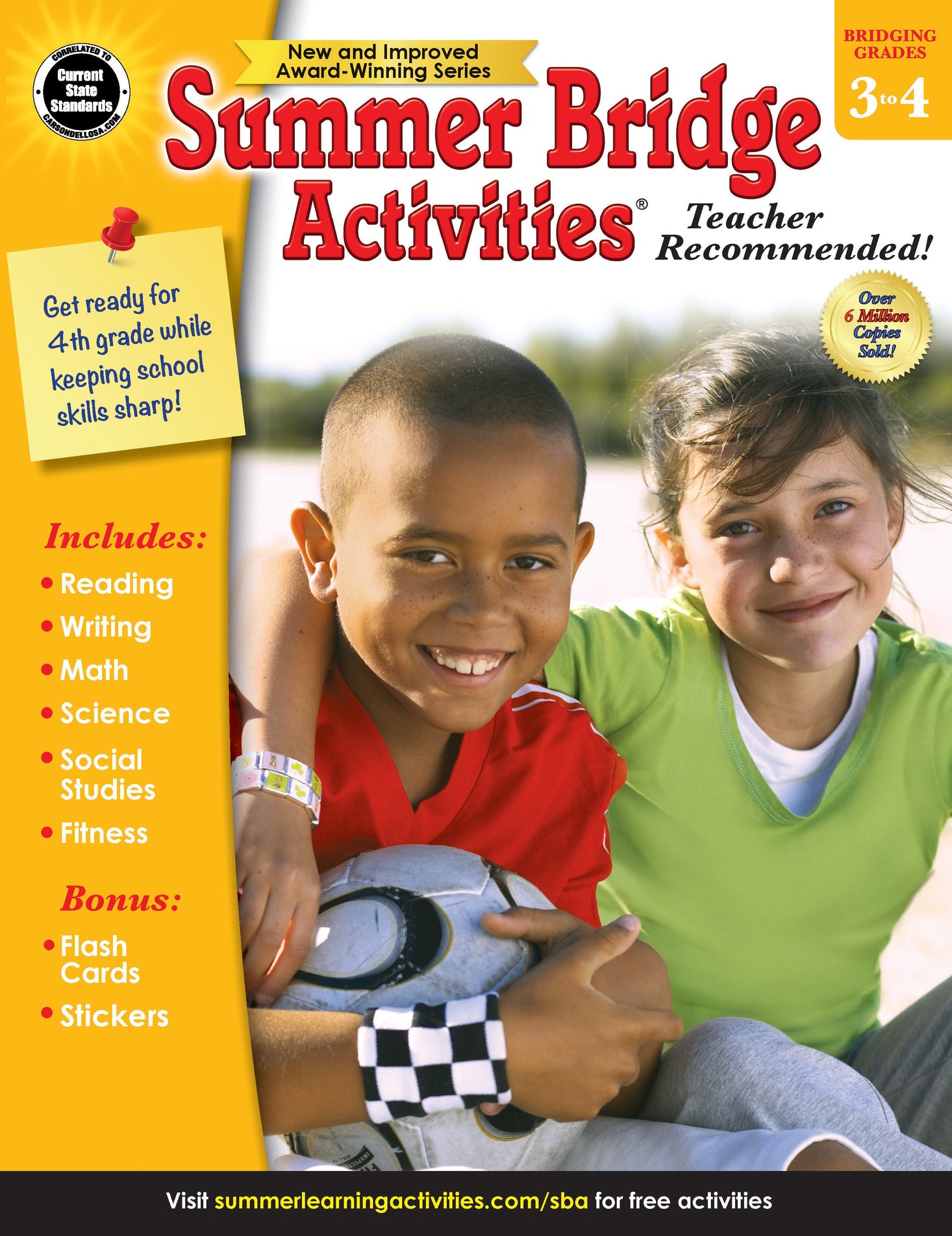 Summer Bridge Activities Bridging Grades 3 4 (ebook) Ebook
