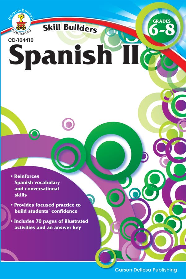 Spanish II Grades 6 - 8 Ebook