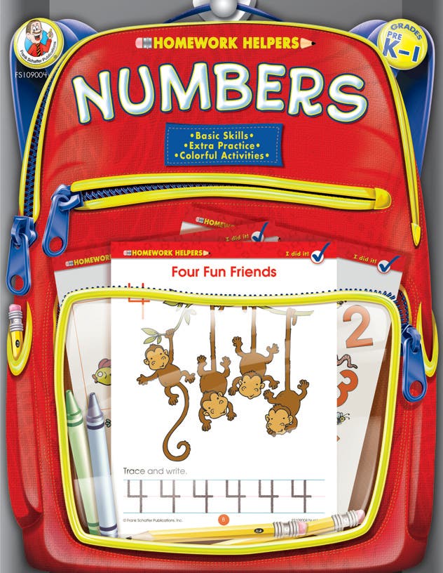Numbers Grades PK - 1 Ebook
