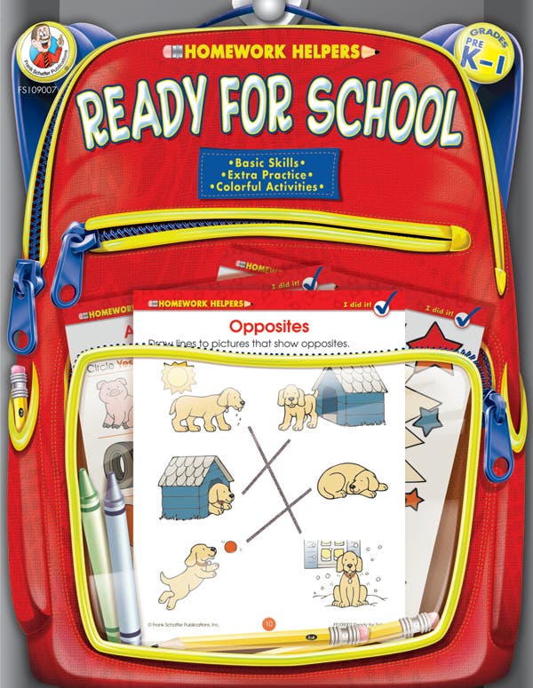 Ready for School Grades PK - 1 Ebook