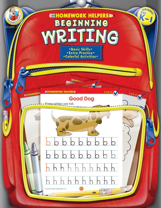 Beginning Writing Grades PK - 1 Ebook