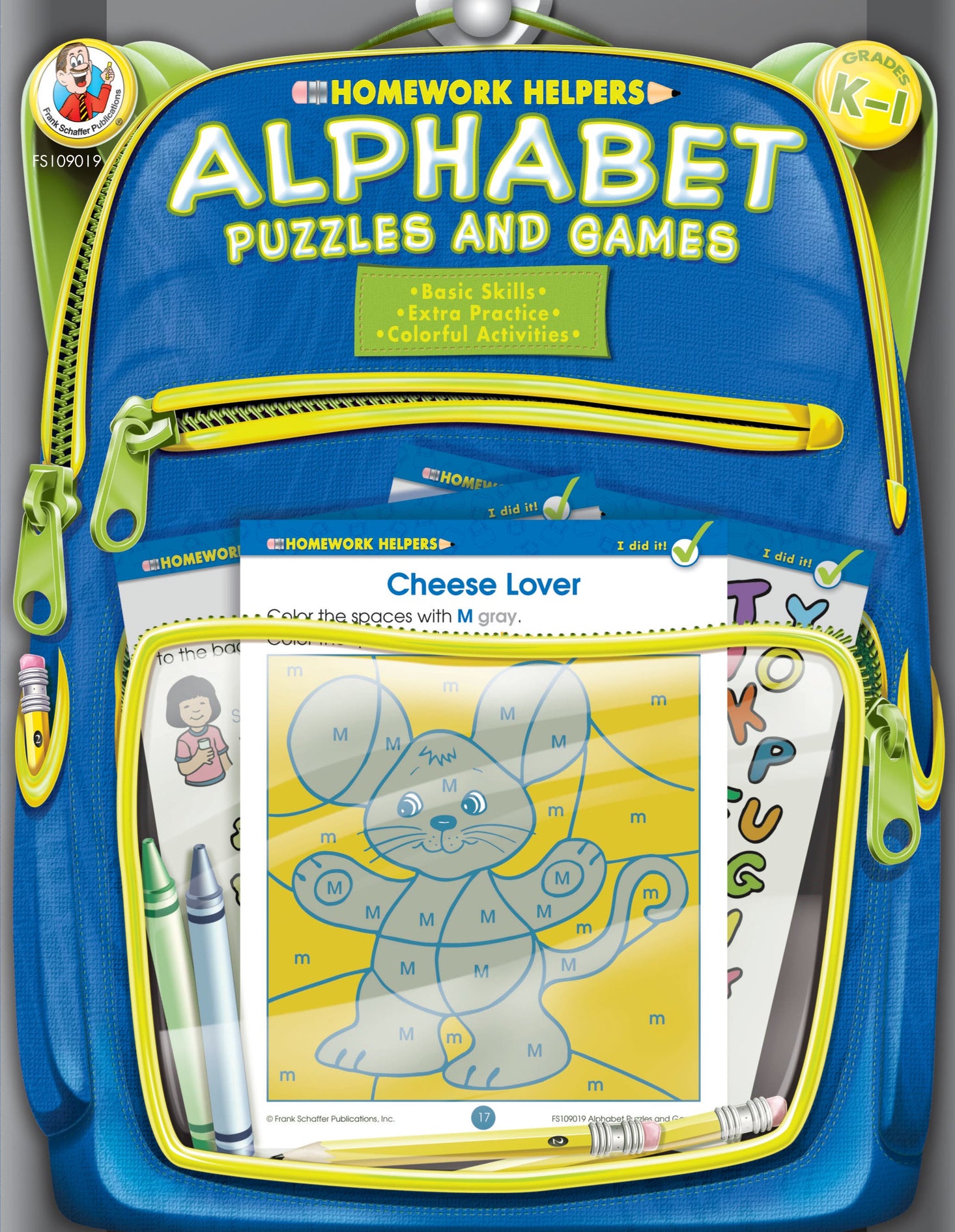 Alphabet Puzzles and Games Grades K - 1 Ebook