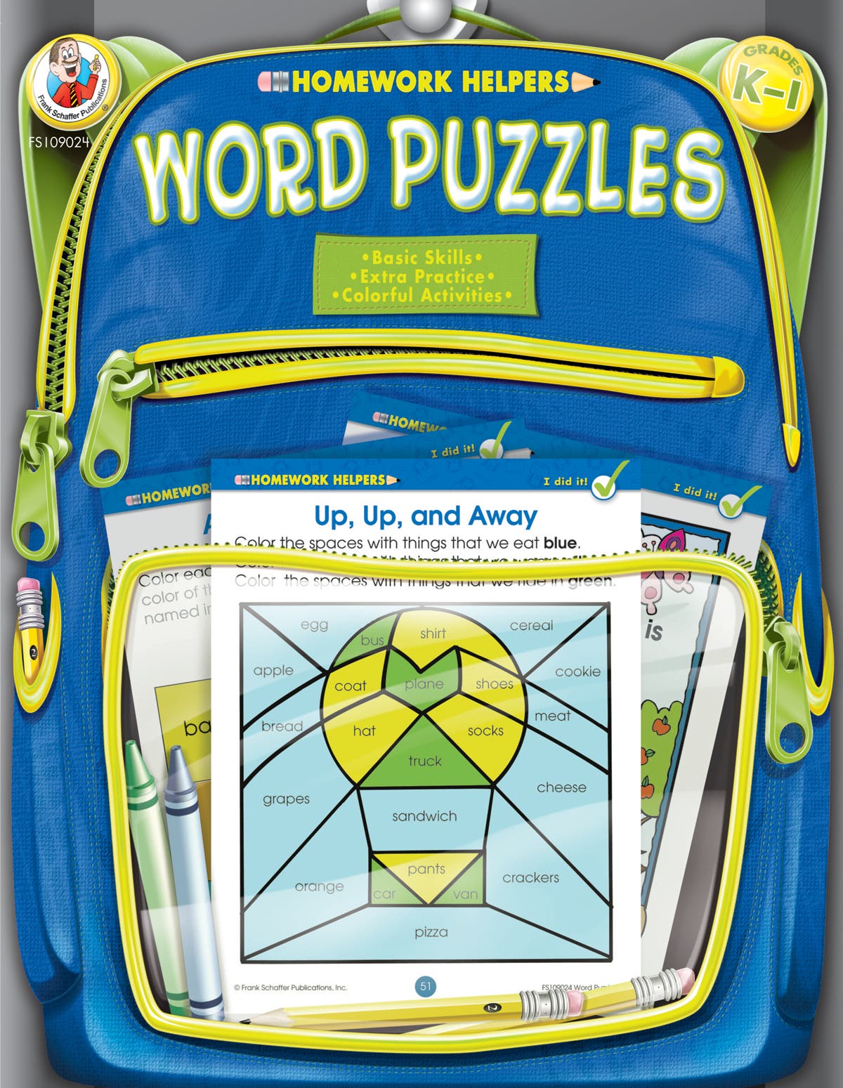 Word Puzzles Grades K - 1 Ebook