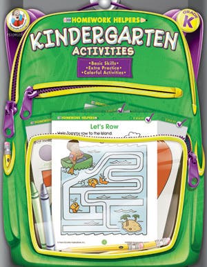 Kindergarten Activities Homework Helper Ebook
