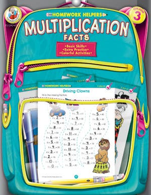 Multiplication Facts Grade 3 Ebook