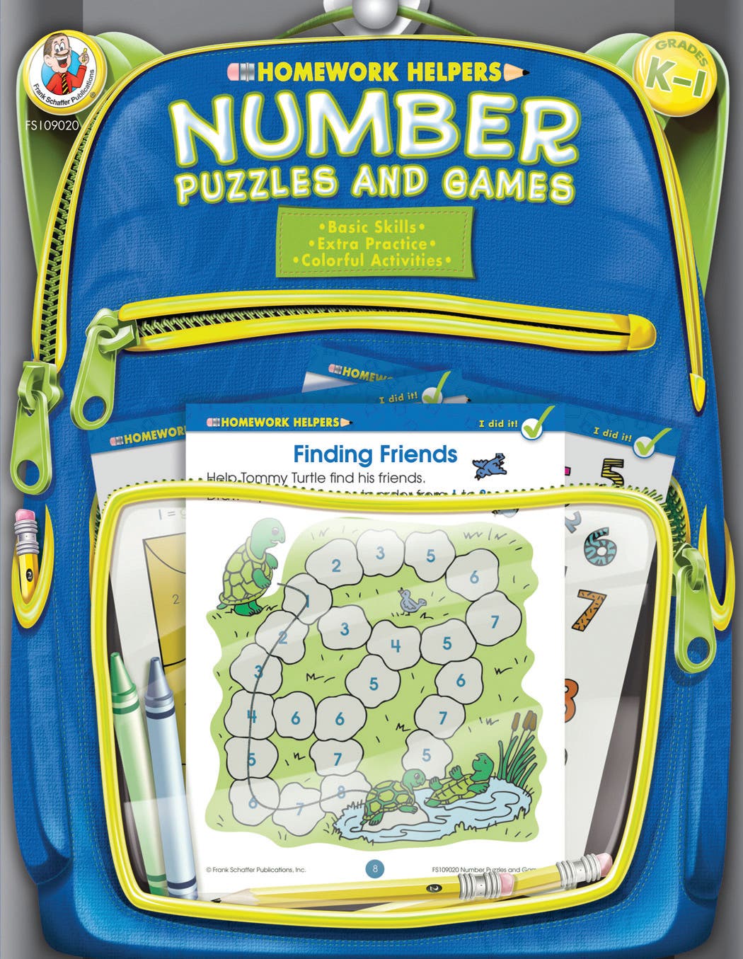 Number Puzzles And Games Grades K - 1 (ebook) Ebook