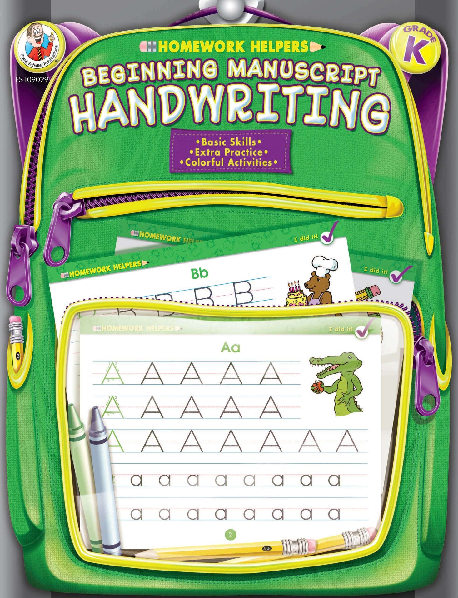Beginning Manuscript Handwriting Grade K Ebook