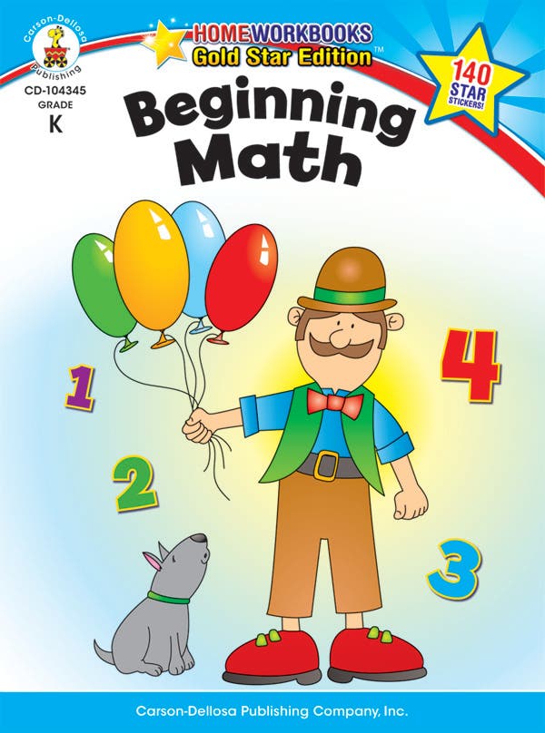 Beginning Math Grade K Ebook