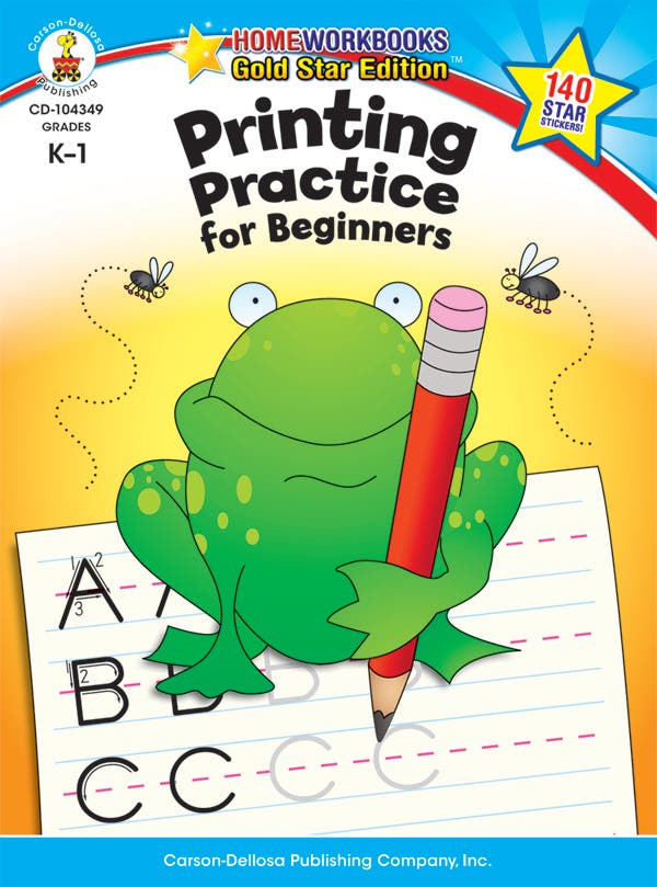 Printing Practice For Beginners Grades K - 1 Ebook