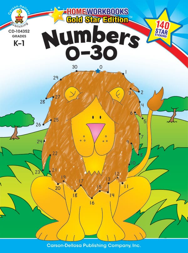 Numbers 0-30 Grades K - 1 (ebook) Ebook