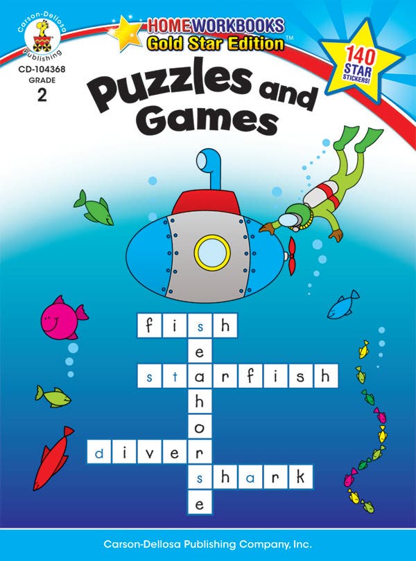 Puzzles And Games Grade 2 (ebook) Ebook