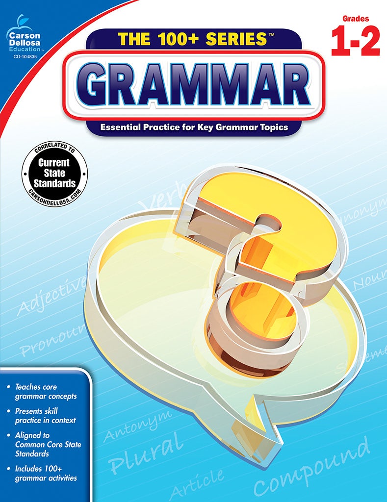 Grammar Grades 1-2 Ebook The 100+ Series