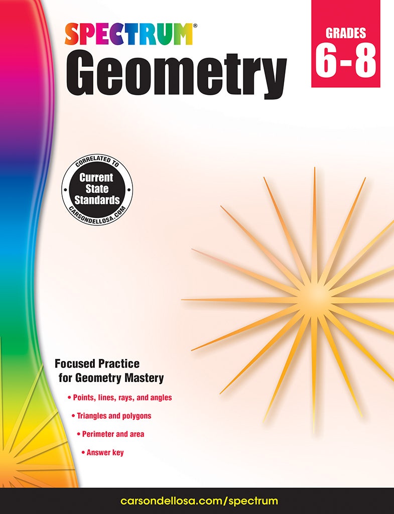 Spectrum Geometry Grades 6-8 (eBook) Ebook