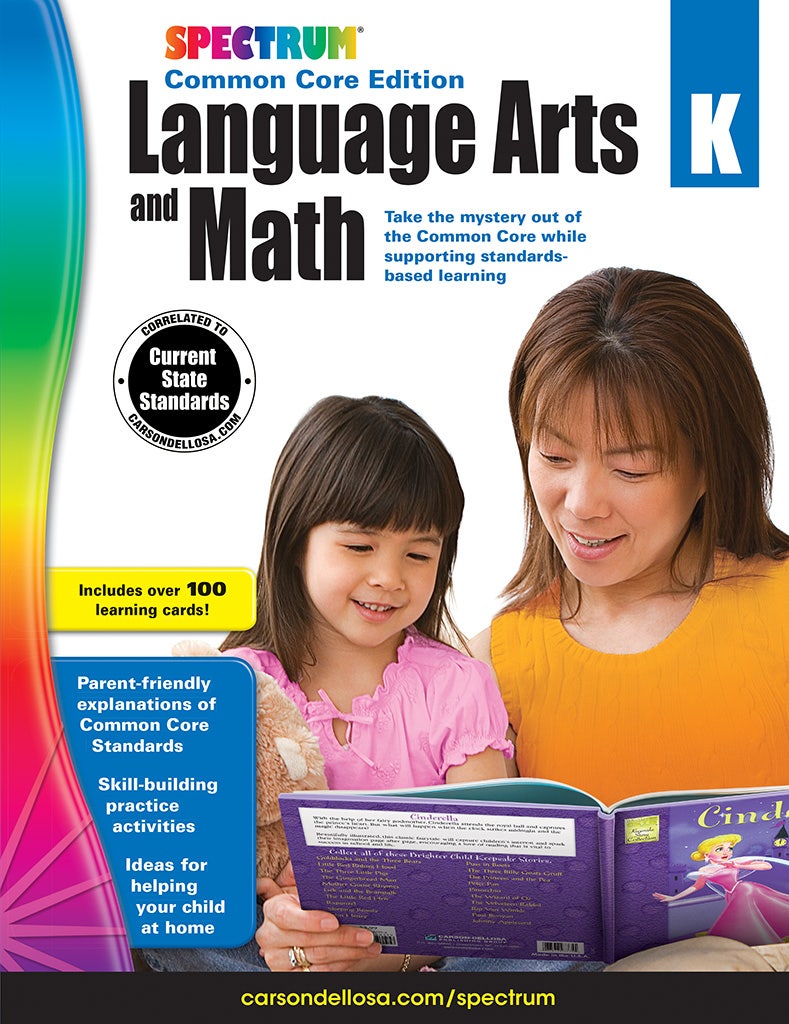 Spectrum Language Arts And Math K Ebook