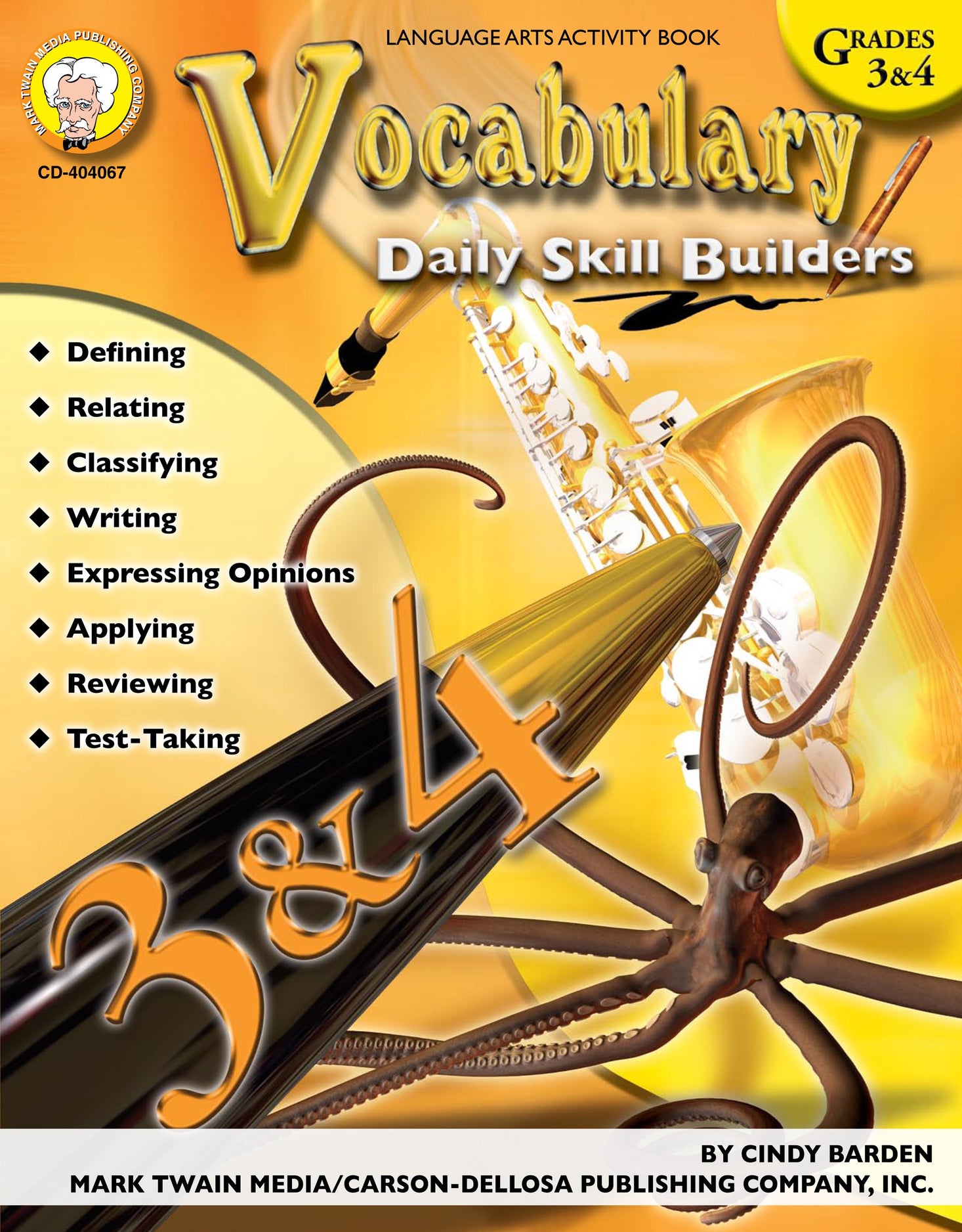 Gr 3-4 Daily Skill Builders: Vocabulary Ebook