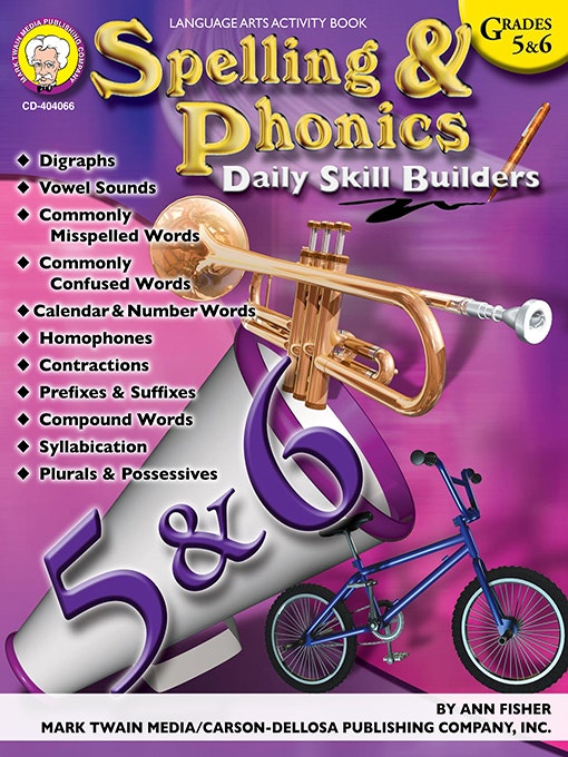 Gr 5-6 Daily Skill Builders: Spelling and Phonics Ebook