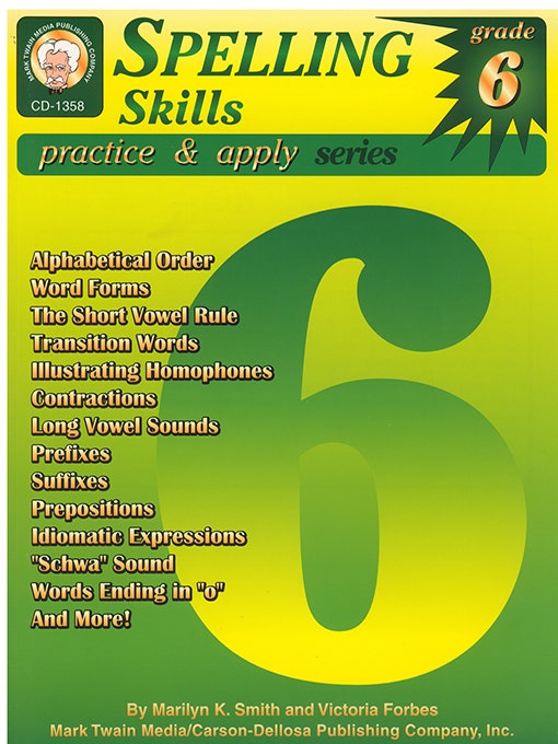 Gr 6 Spelling Skills Ebook