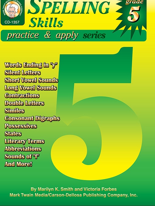 Gr 5 Spelling Skills Ebook