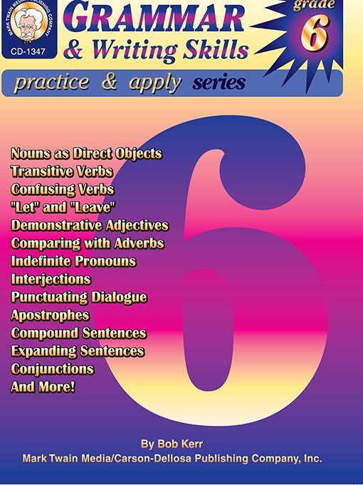 Gr 6 Grammar & Writing Skills Ebook