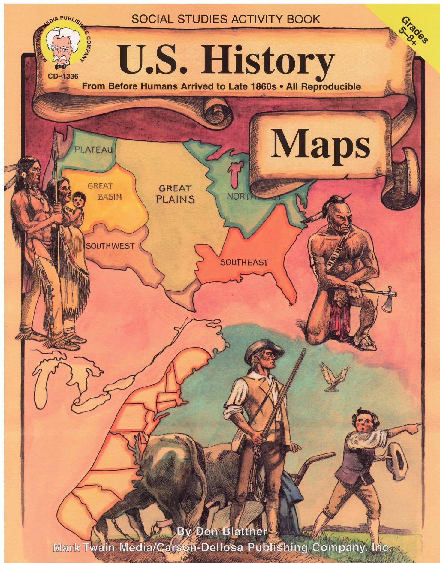 Gr 5-8 U.S. History Maps Ebook