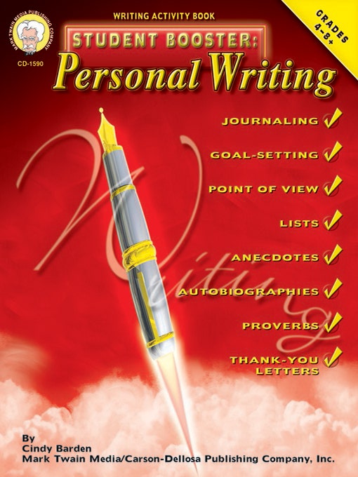 Gr 4-8 Student Booster: Personal Writing Ebook
