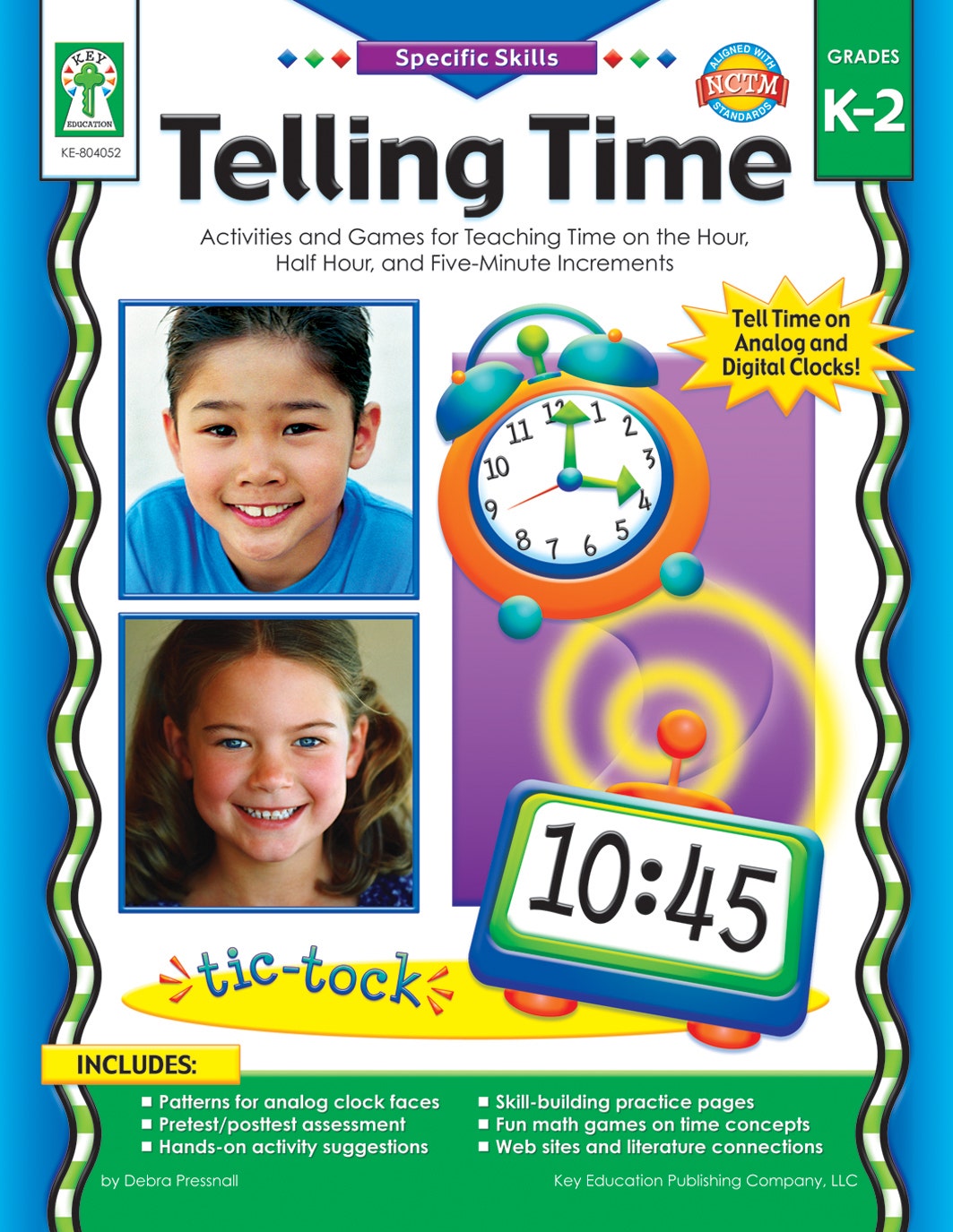 Specific Skills: Telling Time Ebook