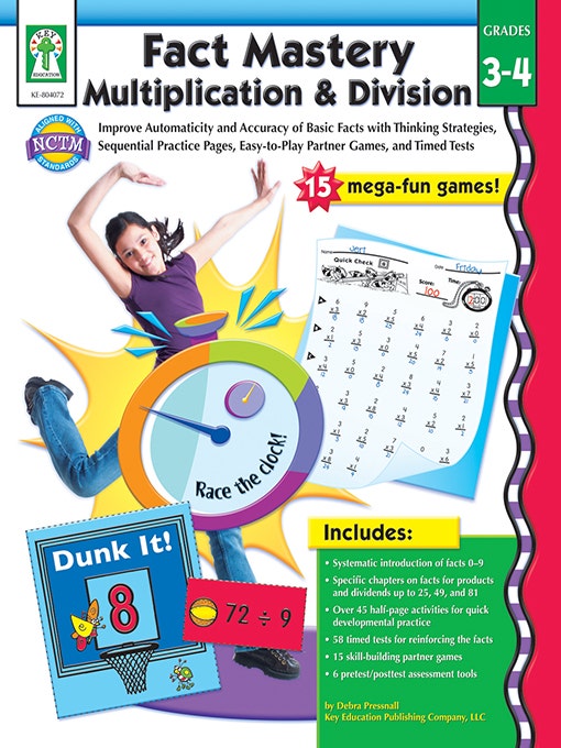 Fact Mastery Multiplication and Division Ebook