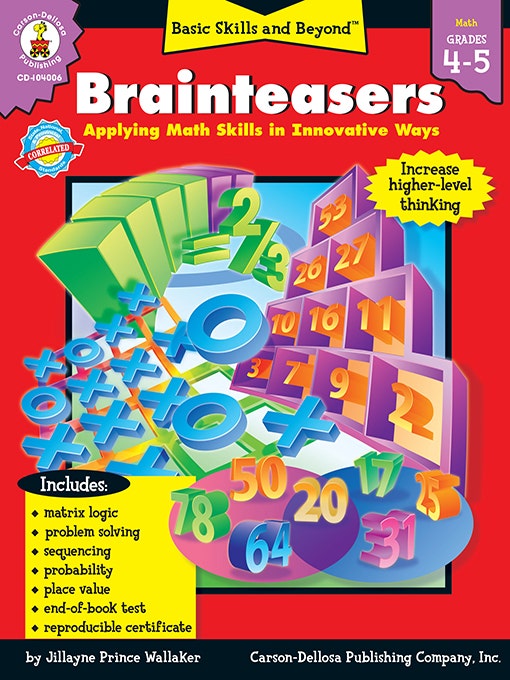 Gr 4-5 Brainteasers Ebook